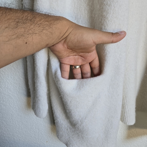 Madewell Cream Open-Front Cardigan sz. S - Picture 3 of 5